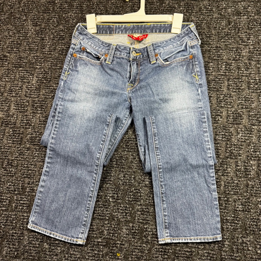 Lucky Brand Dungarees American Standard Blue Jeans Womens 6/28 Short Straight
